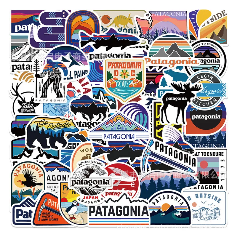 55Pcs Outdoor Tide Brand Patagonia Stickers Aesthetic Waterproof Pvc Graffiti Decoration Helmet Skateboard Guitar Toys for Kids
55Pcs Outdoor Tide Brand Patagonia Stickers Aesthetic Waterproof Pvc Graffiti Decoration Helmet Skateboard Guitar Toys for Kids