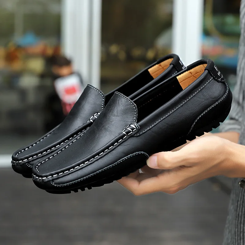 Shoes Leather Men Luxury Trendy Casual Slip on Formal Loafers Men Moccasins Italian Black Male Driving Shoes Sneakers Plus Size
Shoes Leather Men Luxury Trendy Casual Slip on Formal Loafers Men Moccasins Italian Black Male Driving Shoes Sneakers Plus Size