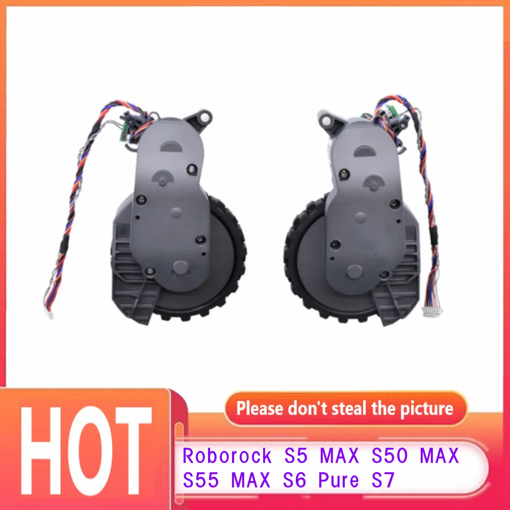 Original Roborock S5 MAX S50 MAX S55 MAX S6 Pure S7 Left And Right Walking Wheels Parts Vacuum Cleaner Wheel Accessories
Original Roborock S5 MAX S50 MAX S55 MAX S6 Pure S7 Left And Right Walking Wheels Parts Vacuum Cleaner Wheel Accessories