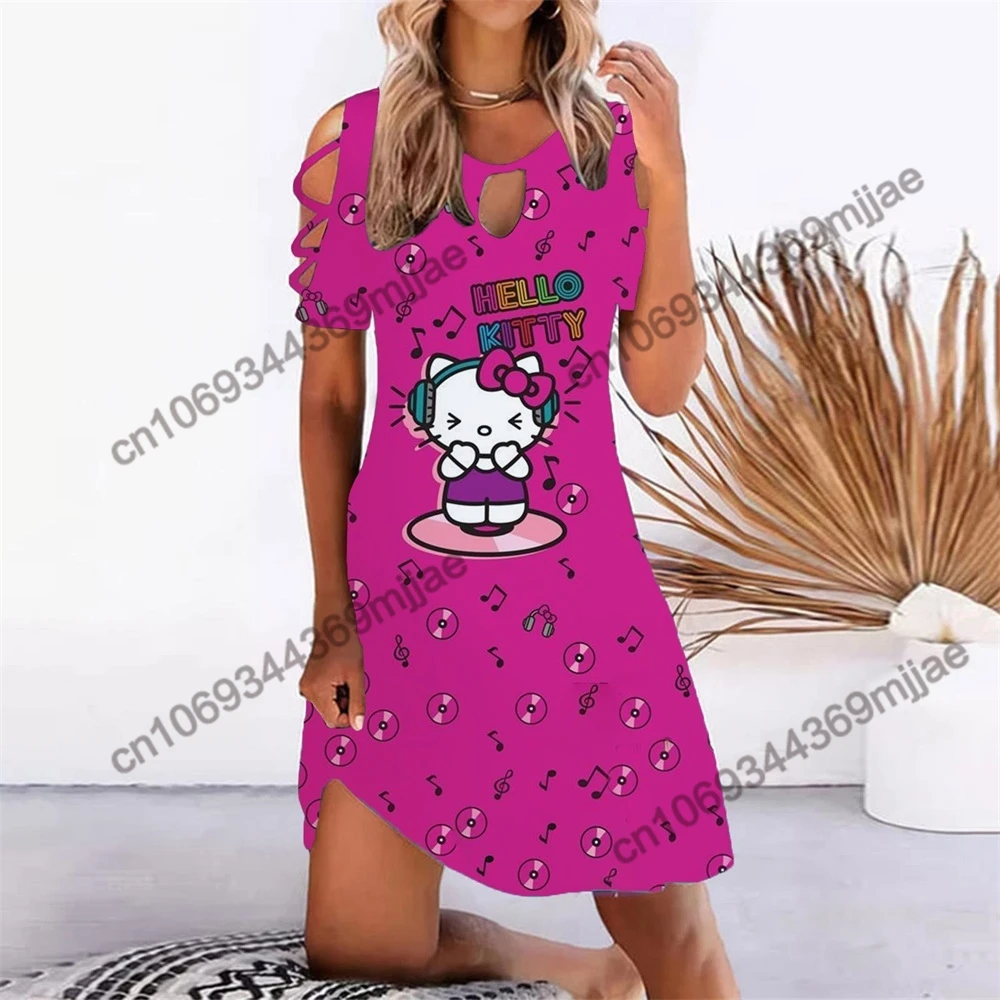 Beach Dresses Female Clothing HelloKitty Womens Dresses for Women 2023 Sexy Y2k Round Neck Zevity Women's Summer Dress New
Beach Dresses Female Clothing HelloKitty Womens Dresses for Women 2023 Sexy Y2k Round Neck Zevity Women's Summer Dress New