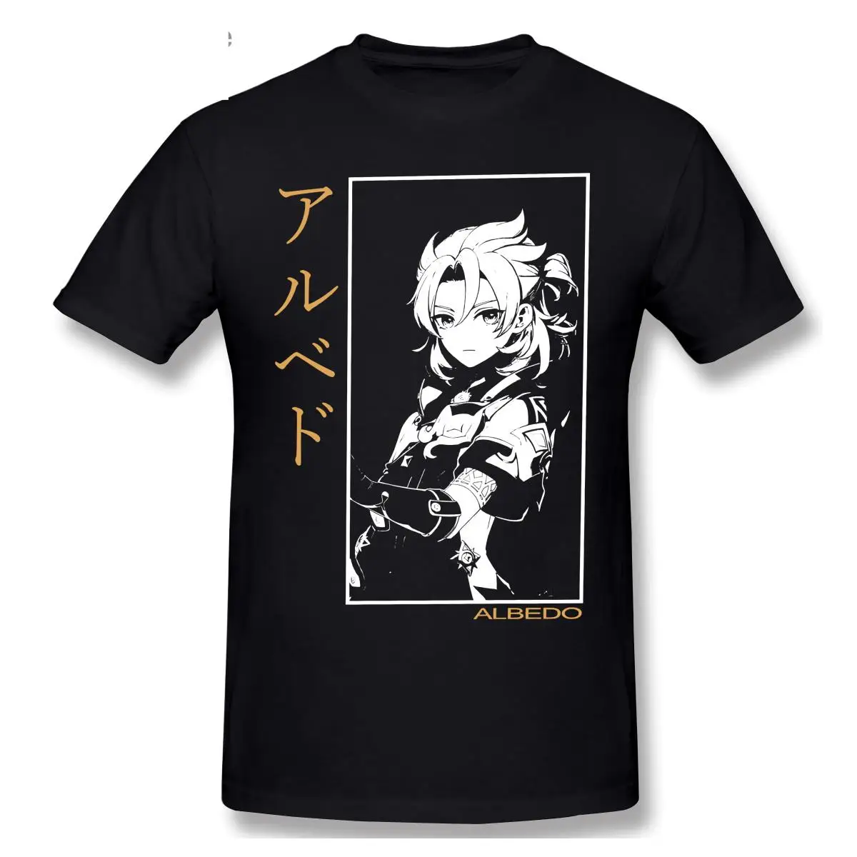 Humor Albedo Genshin Impact T-Shirts For Men Round Collar Pure Cotton T Shirt Anime Game Short Sleeve Tees Big Size Clothes
Humor Albedo Genshin Impact T-Shirts For Men Round Collar Pure Cotton T Shirt Anime Game Short Sleeve Tees Big Size Clothes