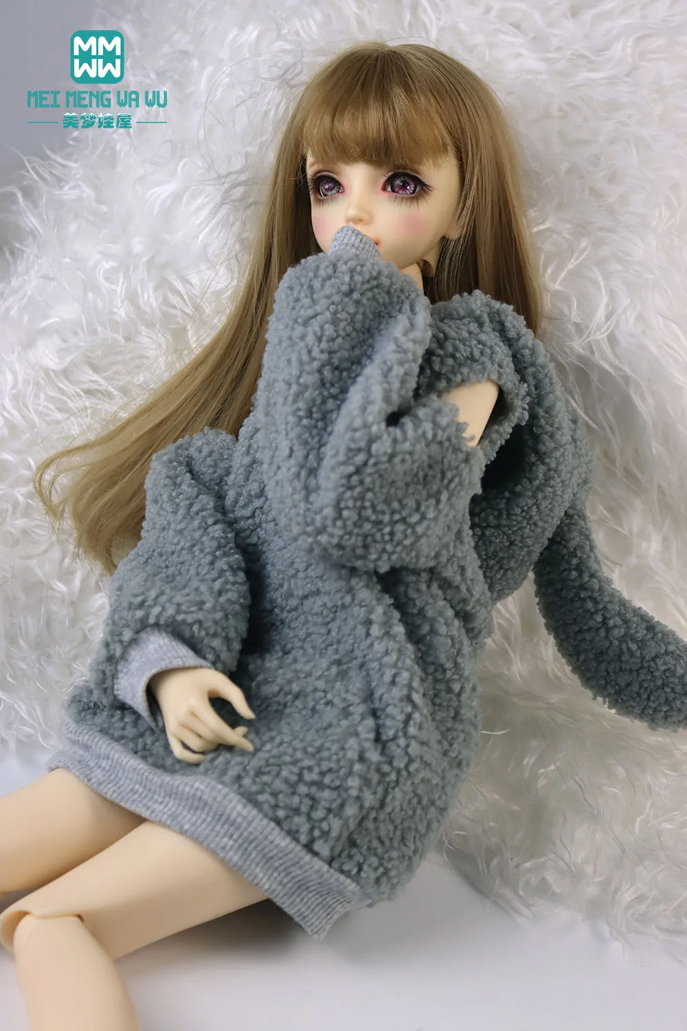58-60cm BJD doll clothes 1/3 SD DD Toys movable joint doll fashion cartoon wool sweater slim leather pants for gift
58-60cm BJD doll clothes 1/3 SD DD Toys movable joint doll fashion cartoon wool sweater slim leather pants for gift