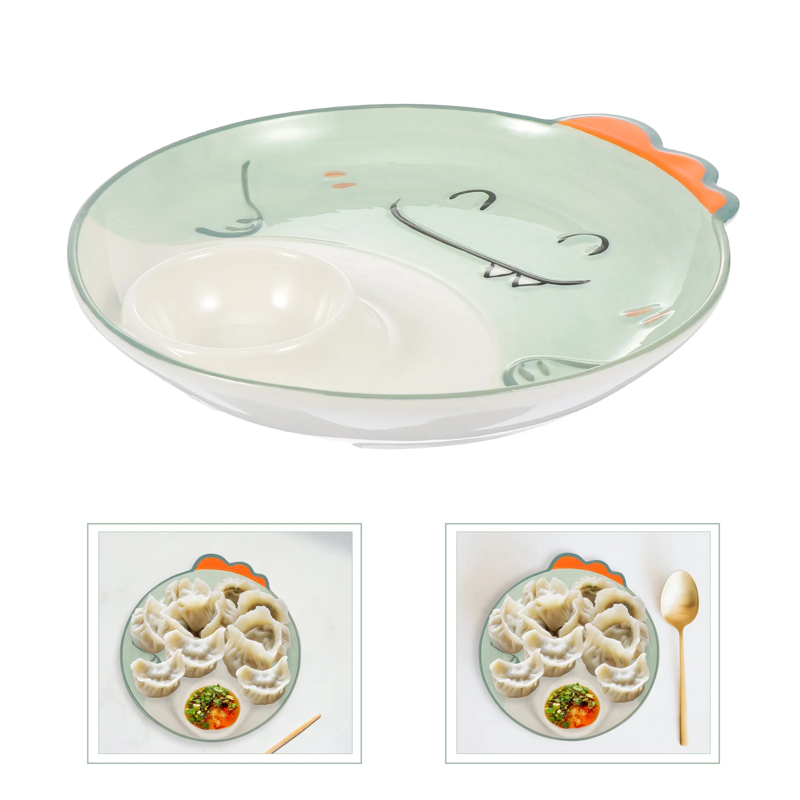 1Pc Ceramic Food Plate Restaurant Vegetable Plate Dessert Snack Breakfast Plate (Green)
1Pc Ceramic Food Plate Restaurant Vegetable Plate Dessert Snack Breakfast Plate (Green)
