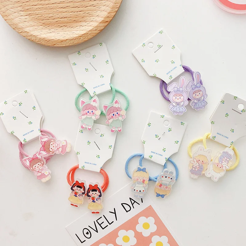 2PCS New Fashion Cartoon Acrylic Princess Cute Kids Elastic Hair Bands Children Hair Ties Girls Hair Accessories Baby Headwear
2PCS New Fashion Cartoon Acrylic Princess Cute Kids Elastic Hair Bands Children Hair Ties Girls Hair Accessories Baby Headwear