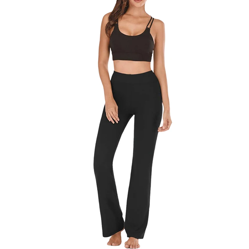 Women's Bootcut Yoga Pants High Waisted Yoga Bootcut Pants Tummy Control Workout Bootleg Leggings Wide Leg Work Pants
Women's Bootcut Yoga Pants High Waisted Yoga Bootcut Pants Tummy Control Workout Bootleg Leggings Wide Leg Work Pants