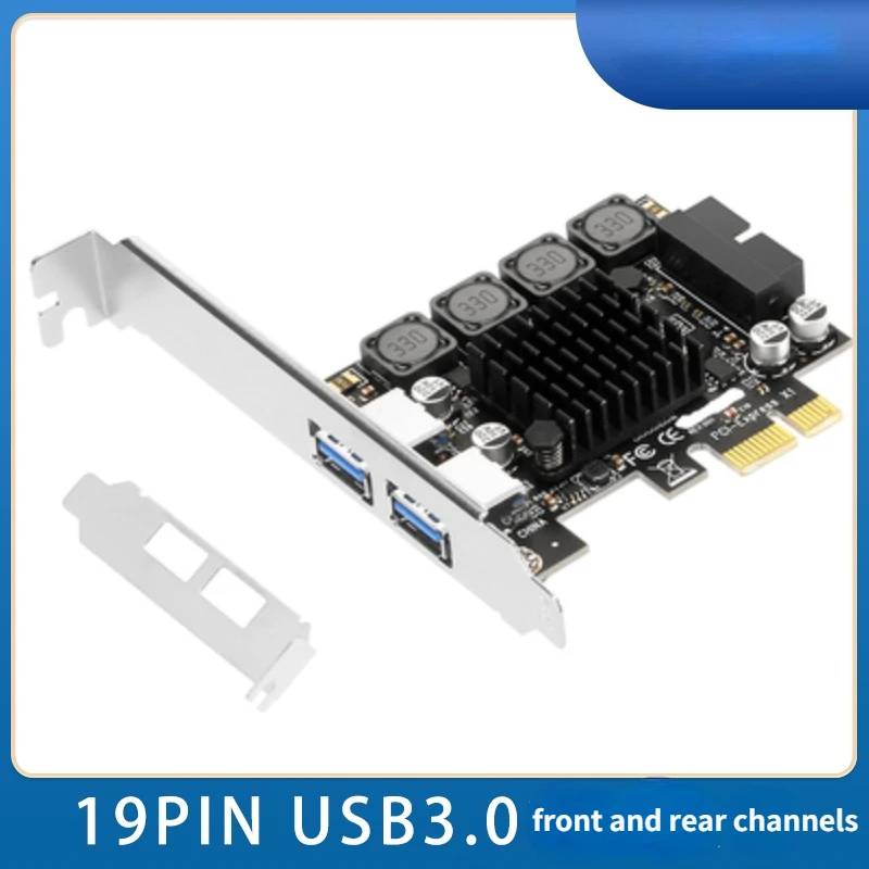 PCIE на два порта USB Расширительная карта Передняя панель 19pin Usb3.0 адаптер карты 19pin
PCIE на два порта USB Расширительная карта Передняя панель 19pin Usb3.0 адаптер карты 19pin