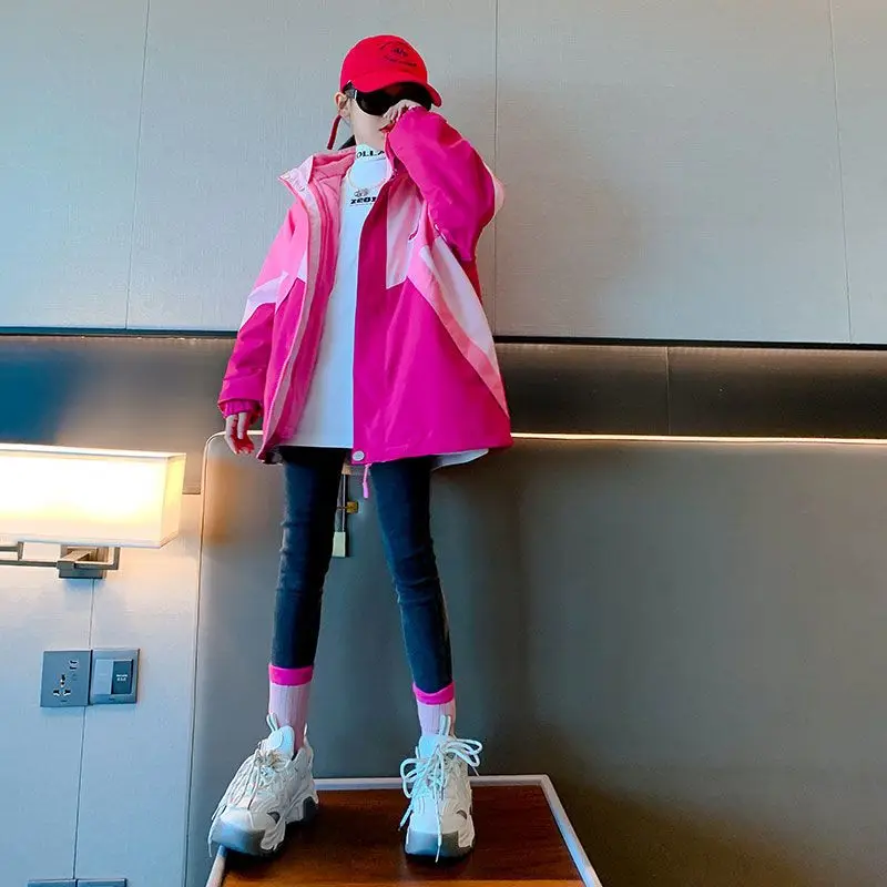 Girls Parkas Thick Fleece Warm Winter Waterproof Ski Hiking Jacket Kids Windproof Hooded Coat with Zipper Pockets
Girls Parkas Thick Fleece Warm Winter Waterproof Ski Hiking Jacket Kids Windproof Hooded Coat with Zipper Pockets