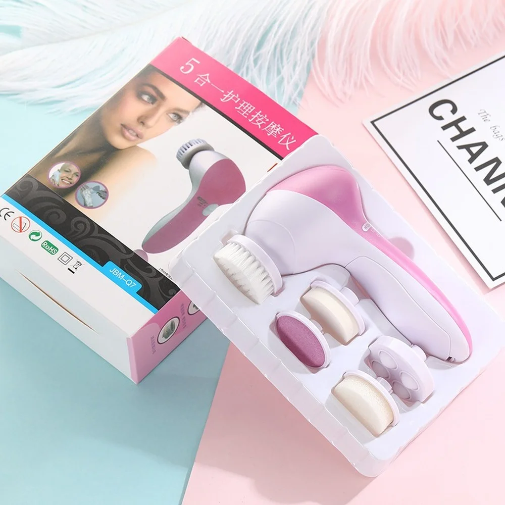 Multifunctional Five-in-one Electric Facial Cleanser Electric Face Wash Facial Cleanser Makeup Massage Face
Multifunctional Five-in-one Electric Facial Cleanser Electric Face Wash Facial Cleanser Makeup Massage Face