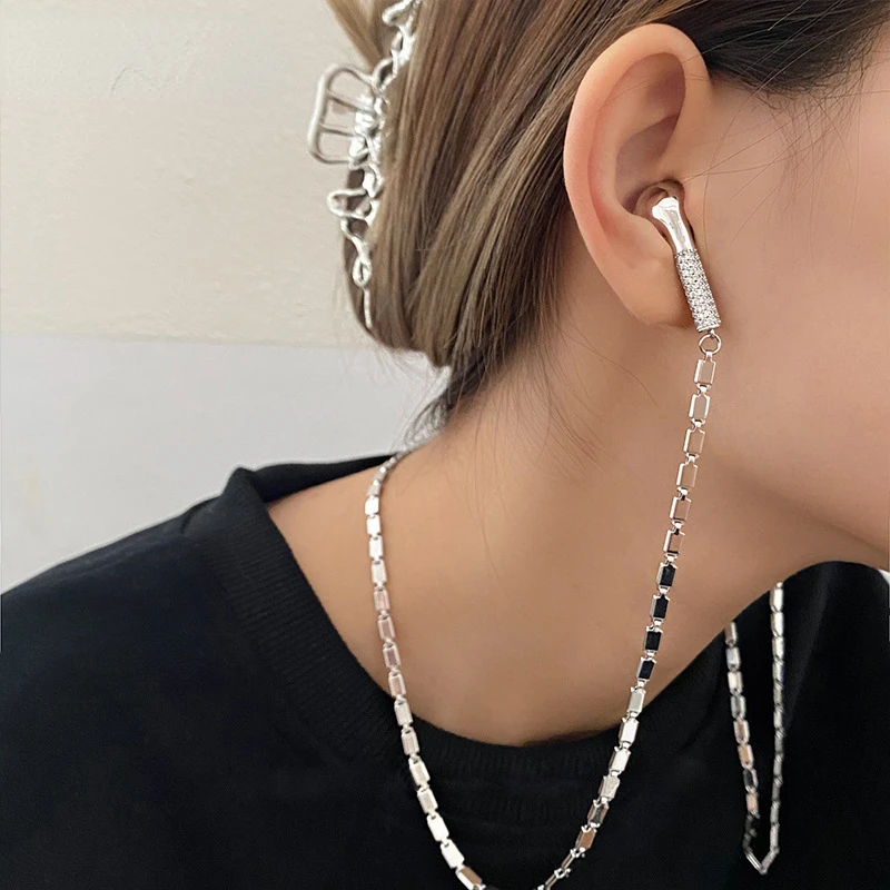 Modern Jewelry One Layer Headset Shape Pendant Necklace For Women Female Cool Design Silver Plated Gold Color Metal Chain
Modern Jewelry One Layer Headset Shape Pendant Necklace For Women Female Cool Design Silver Plated Gold Color Metal Chain