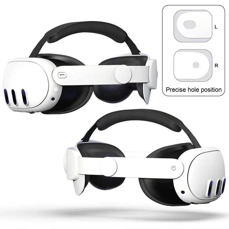 Adjustable Headband For Meta Quest 3 VR Glasses Comfortable Pressure Reducing Weight Reducing Headwear Accessories
Adjustable Headband For Meta Quest 3 VR Glasses Comfortable Pressure Reducing Weight Reducing Headwear Accessories
