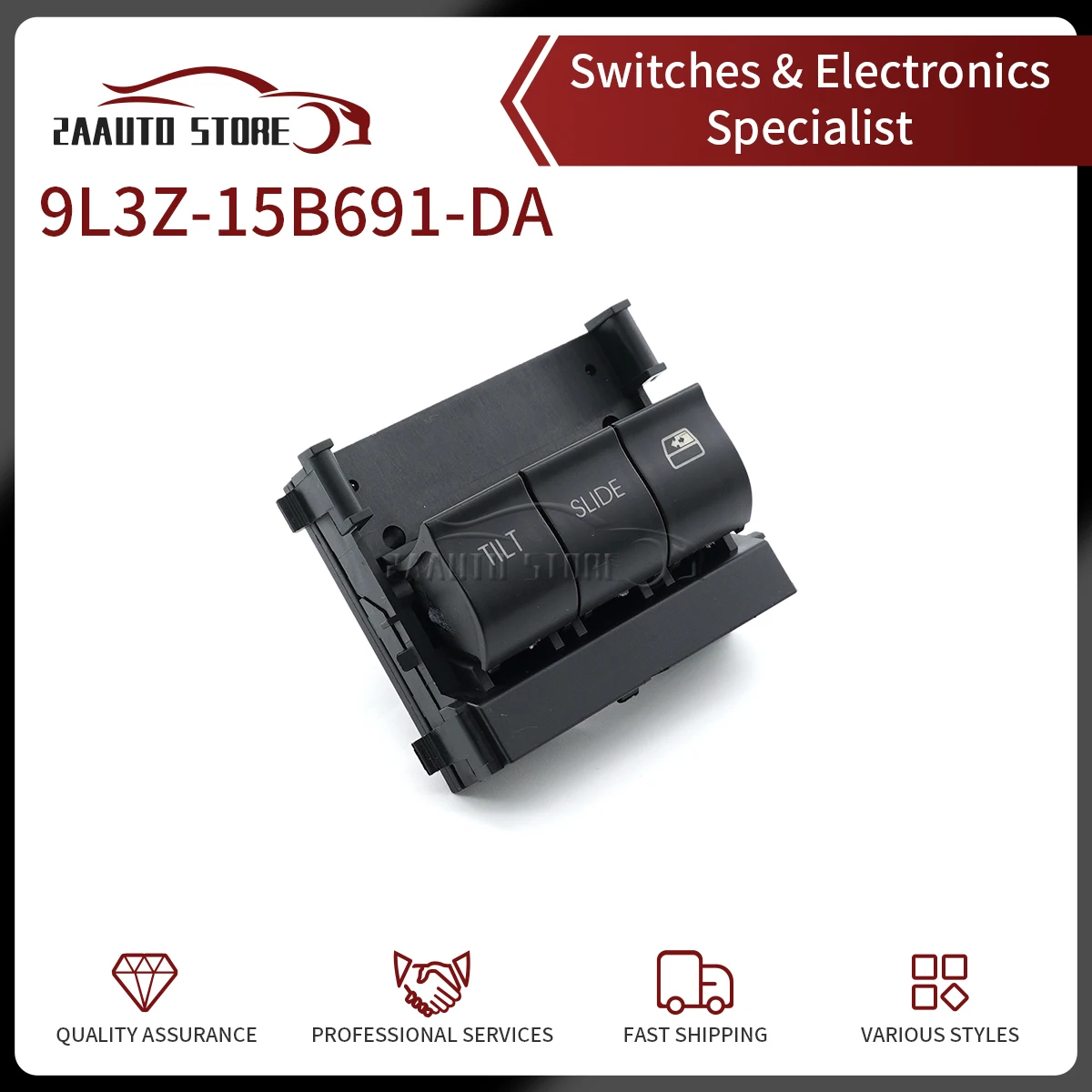 Interior SunRoof Light Switch Control Switch Push Button For 2011-2016 Ford F250 F350 Super Duty 9L3Z15B691DA 9L3Z-15B691-DA
Interior SunRoof Light Switch Control Switch Push Button For 2011-2016 Ford F250 F350 Super Duty 9L3Z15B691DA 9L3Z-15B691-DA