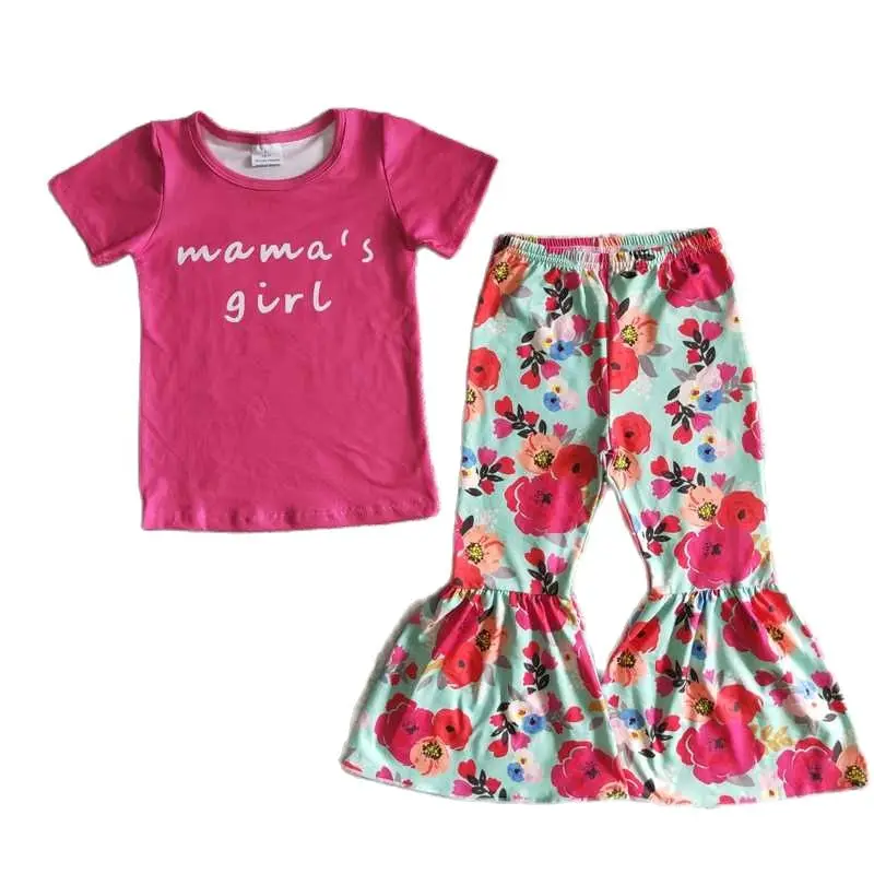A6-23 Baby Girl Clothes Milk Silk Rose red Short Sleeve T-shirt Top With Flower Bell Pants Kids Clothes Girls
A6-23 Baby Girl Clothes Milk Silk Rose red Short Sleeve T-shirt Top With Flower Bell Pants Kids Clothes Girls