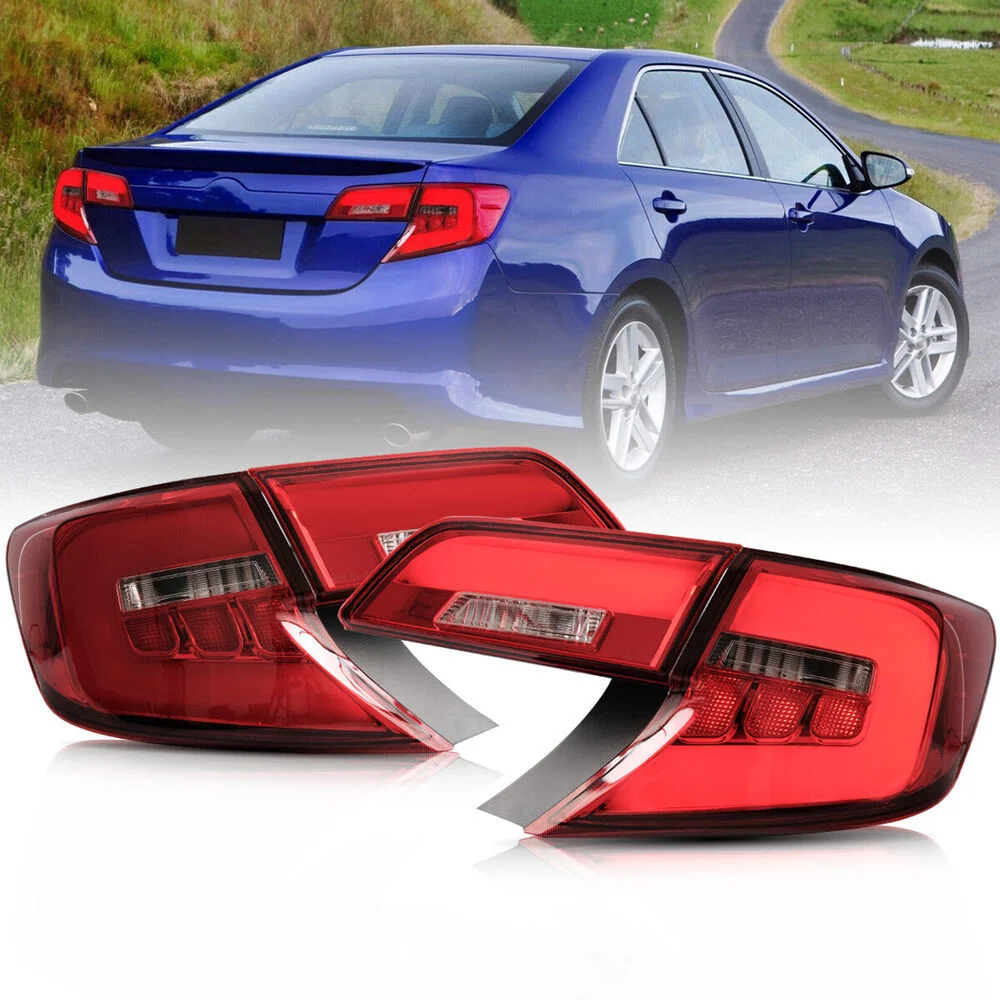 Автомобильные аксессуары, подходит для Toyota Camry 2012-2014, задние фонари с красными линзами, задние тормозные фонари в сборе, сигнал DRL, автомобиль...
Автомобильные аксессуары, подходит для Toyota Camry 2012-2014, задние фонари с красными линзами, задние тормозные фонари в сборе, сигнал DRL, автомобиль...