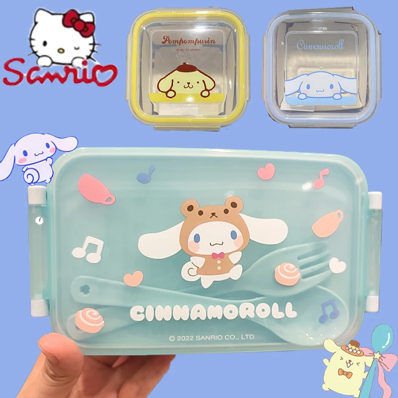 Kawaii Sanrio Cinnamoroll My Melody Kuromi Cartoon Lunch Box Cute Bento Box Portable Children Students Office Staff Tableware
Kawaii Sanrio Cinnamoroll My Melody Kuromi Cartoon Lunch Box Cute Bento Box Portable Children Students Office Staff Tableware