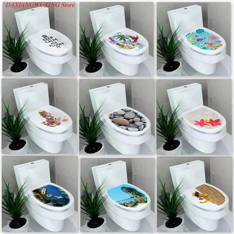 32*39cm Sticker WC Pedestal Pan Cover Sticker Toilet Stool Commode Sticker home decor Bathroon decor 3D printed flower view
32*39cm Sticker WC Pedestal Pan Cover Sticker Toilet Stool Commode Sticker home decor Bathroon decor 3D printed flower view