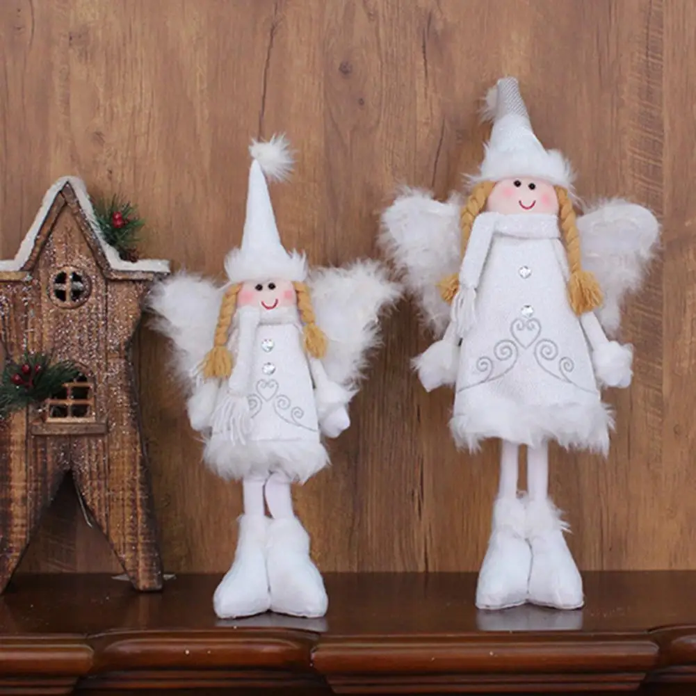 Ornamental Space-saving Christmas Angel Doll Lightweight Christmas Angel Doll Standing Seating Posture Christmas Decor
Ornamental Space-saving Christmas Angel Doll Lightweight Christmas Angel Doll Standing Seating Posture Christmas Decor