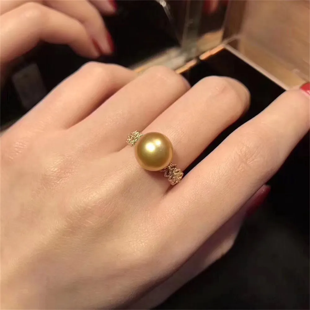 S925 sterling silver wrapped real gold half hole bead holder ring handmade diy sticky crystal pearl inlay empty holder open ring
S925 sterling silver wrapped real gold half hole bead holder ring handmade diy sticky crystal pearl inlay empty holder open ring