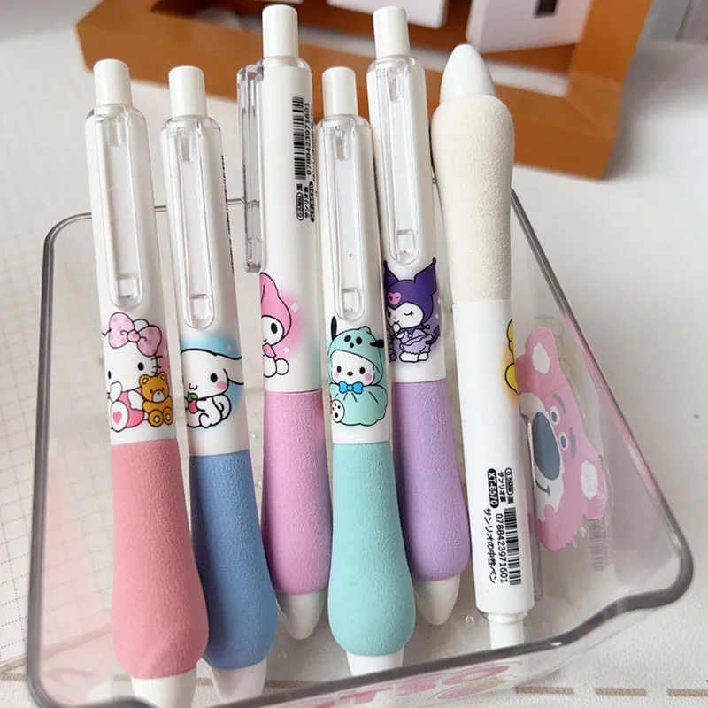 Sanrio Anime Figure Cartoon neutral pen Cute Kulomi Black 0.5mm Press The Neutral Pen Child Educational stationery Birthday Gift
Sanrio Anime Figure Cartoon neutral pen Cute Kulomi Black 0.5mm Press The Neutral Pen Child Educational stationery Birthday Gift