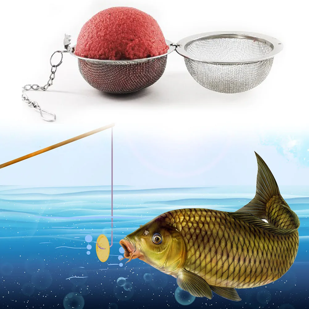 1pc Carp Fishing Bait Feeder Cage Sinker Trap Fishing Bait Basket Holder Feeder Cage Double Buckle Design Stainless Steel Tackle
1pc Carp Fishing Bait Feeder Cage Sinker Trap Fishing Bait Basket Holder Feeder Cage Double Buckle Design Stainless Steel Tackle