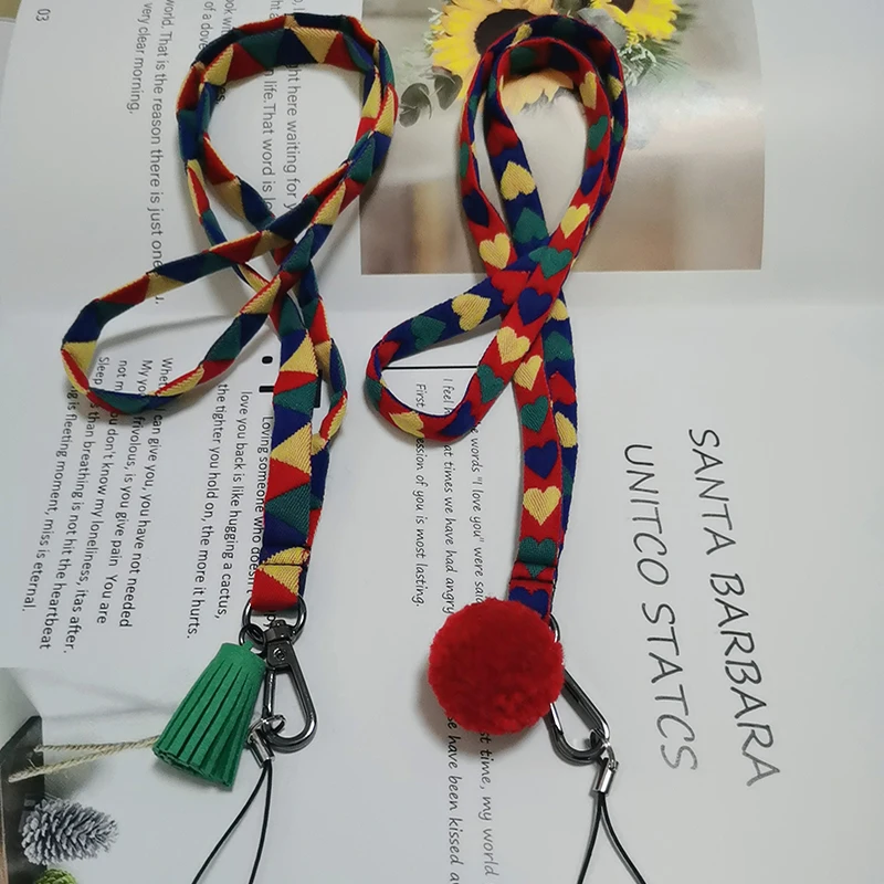 Colored cotton micro-elastic mobile phone hanging neck rope thick fabric not tolerable neck pop pattern anti-lost wrist strap
Colored cotton micro-elastic mobile phone hanging neck rope thick fabric not tolerable neck pop pattern anti-lost wrist strap