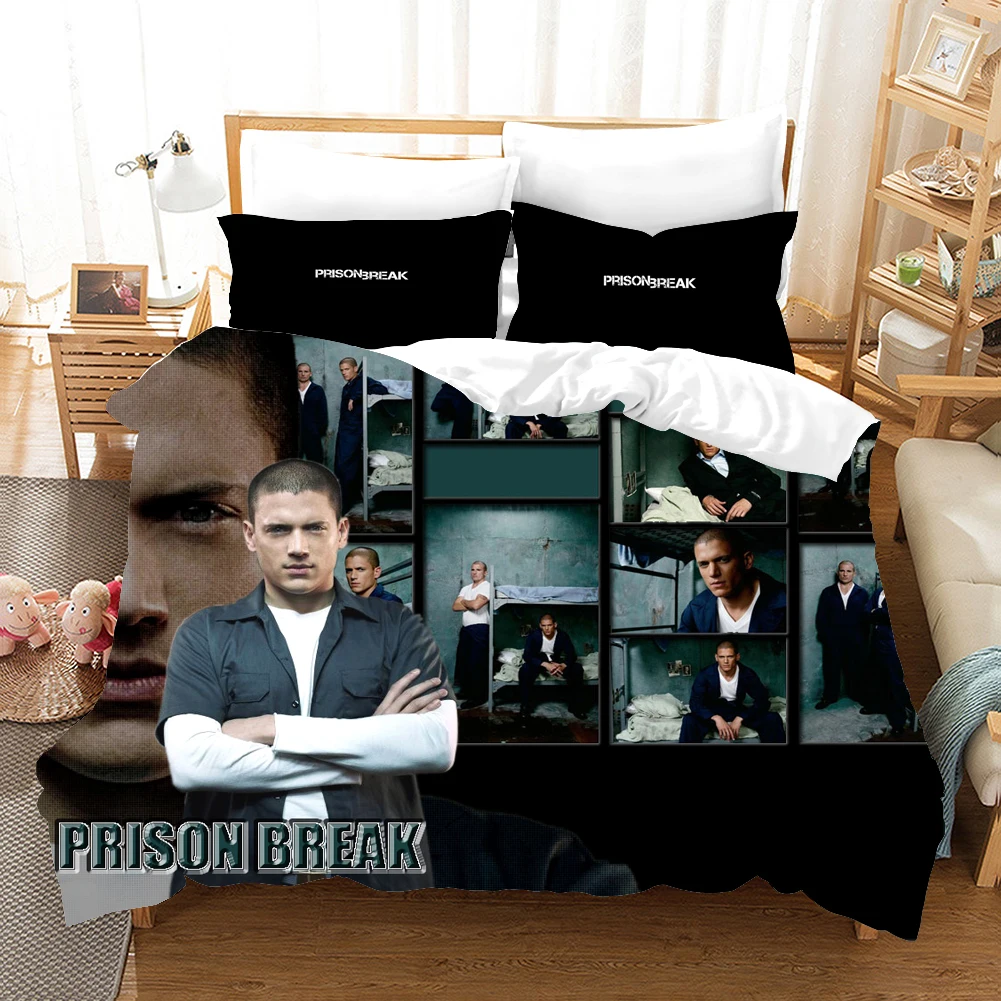 3D printed Prison Break Bedding Set Down Quilt Cover with Pillowcase Double Complete Queen King Bedding
3D printed Prison Break Bedding Set Down Quilt Cover with Pillowcase Double Complete Queen King Bedding