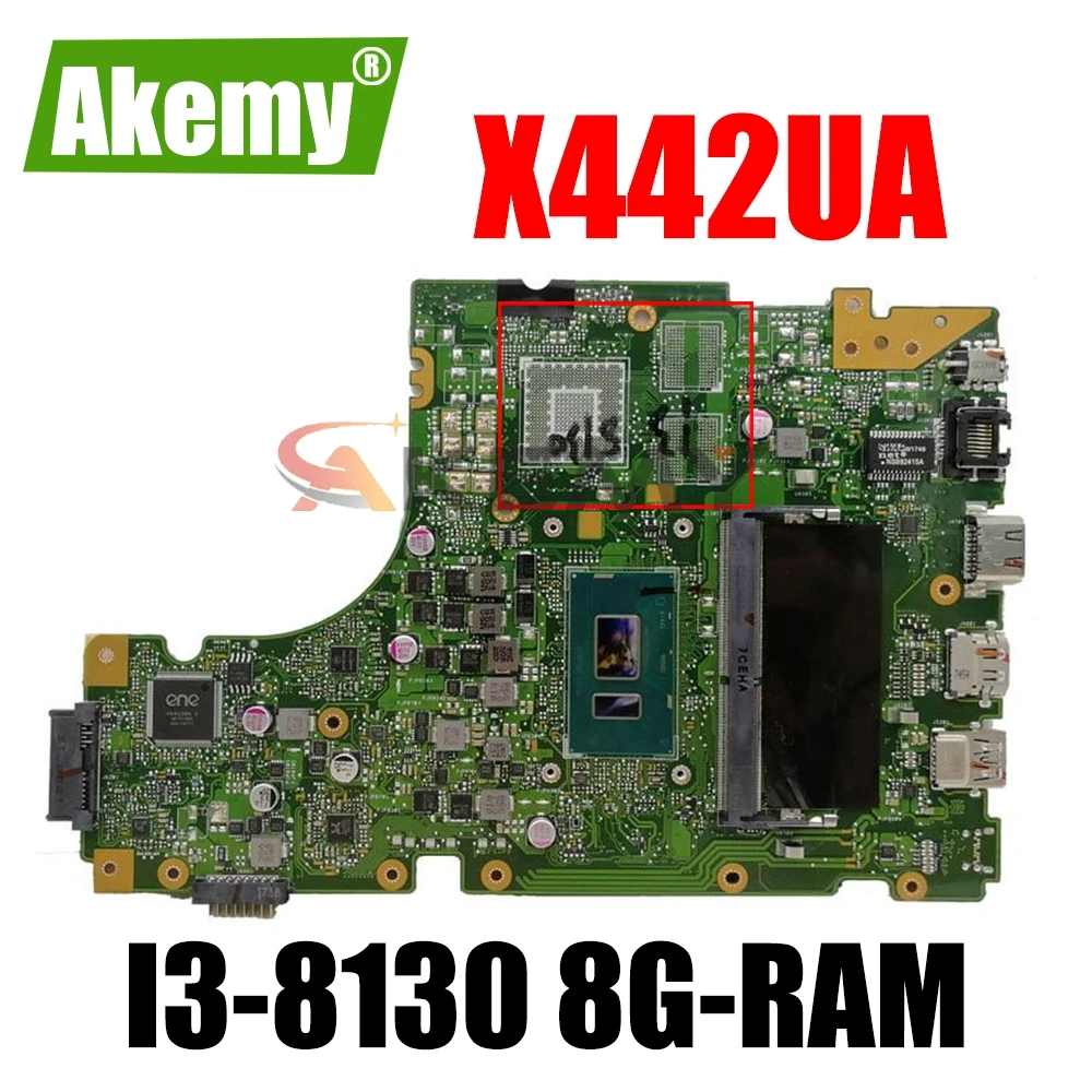 Материнская плата Akemy X442UA для ноутбука Asus X442UQ X442UN X442UNR X442UF X442UR A480U X442U
Материнская плата Akemy X442UA для ноутбука Asus X442UQ X442UN X442UNR X442UF X442UR A480U X442U