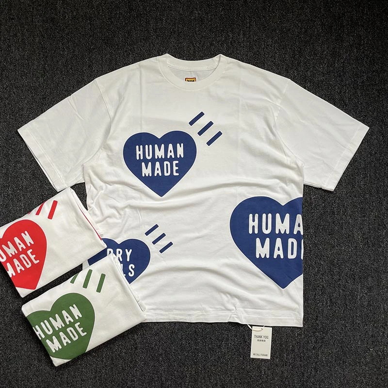New Human Made T Shirt Men Women 1:1 High Quality Heart Print Oversized Hip-Hop Top Tees For Men gym
New Human Made T Shirt Men Women 1:1 High Quality Heart Print Oversized Hip-Hop Top Tees For Men gym