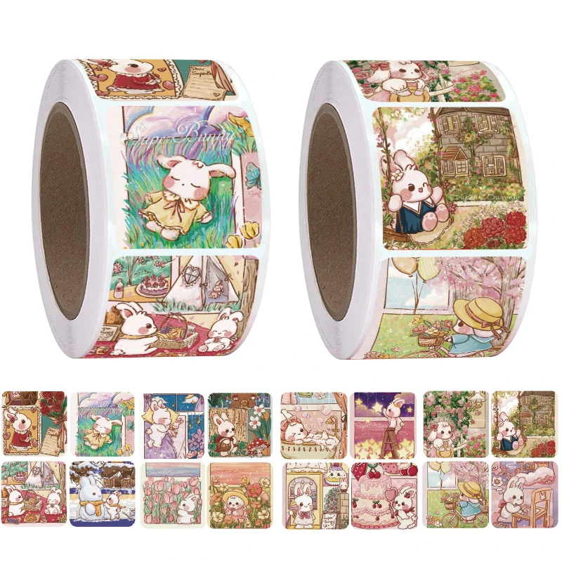 500 Stickers Cartoon Pattern Rabbit Retro Sticker Gift Seal Sticker Hand Account Material Square Sticker Cute Decorative Toy
500 Stickers Cartoon Pattern Rabbit Retro Sticker Gift Seal Sticker Hand Account Material Square Sticker Cute Decorative Toy