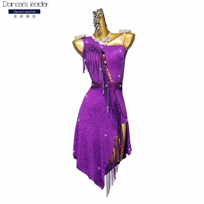 Latin Dance Dress Woman Shiny Diamond Dance Suit Adult Professional Custom Cha Tango Stage Costume Skirt
Latin Dance Dress Woman Shiny Diamond Dance Suit Adult Professional Custom Cha Tango Stage Costume Skirt
