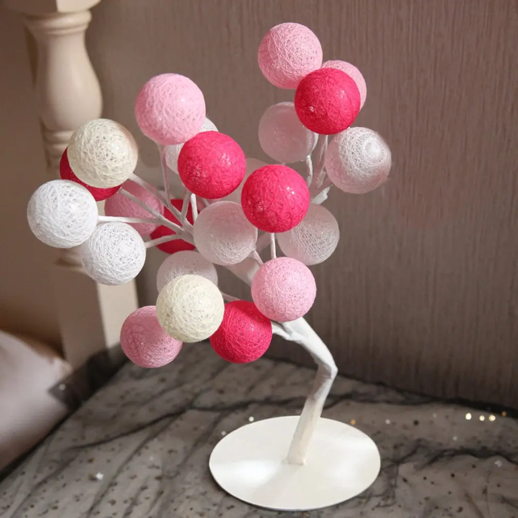 ICOCO 220V LED Cotton Ball Tree Table Night Light Romantic Desk Lamp For Home Bedroom Wedding Partry Decor Drop Shipping Sale
ICOCO 220V LED Cotton Ball Tree Table Night Light Romantic Desk Lamp For Home Bedroom Wedding Partry Decor Drop Shipping Sale