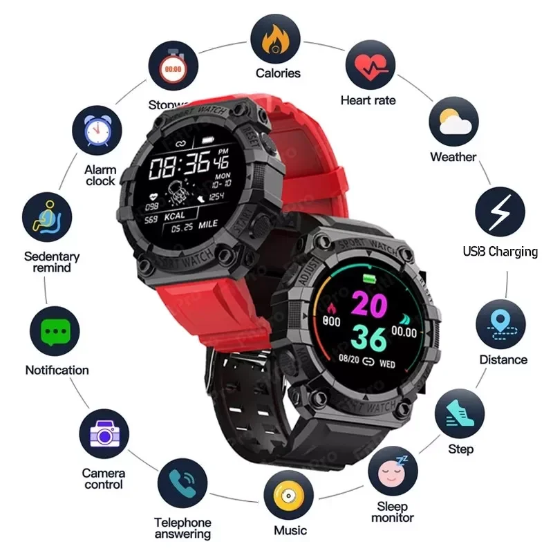 Smart Watch Men Women Touch Screen Sports Fitness Bracelets Wristwatch Waterproof Bluetooth For Android Ios FD68S Smartwatch Men
Smart Watch Men Women Touch Screen Sports Fitness Bracelets Wristwatch Waterproof Bluetooth For Android Ios FD68S Smartwatch Men