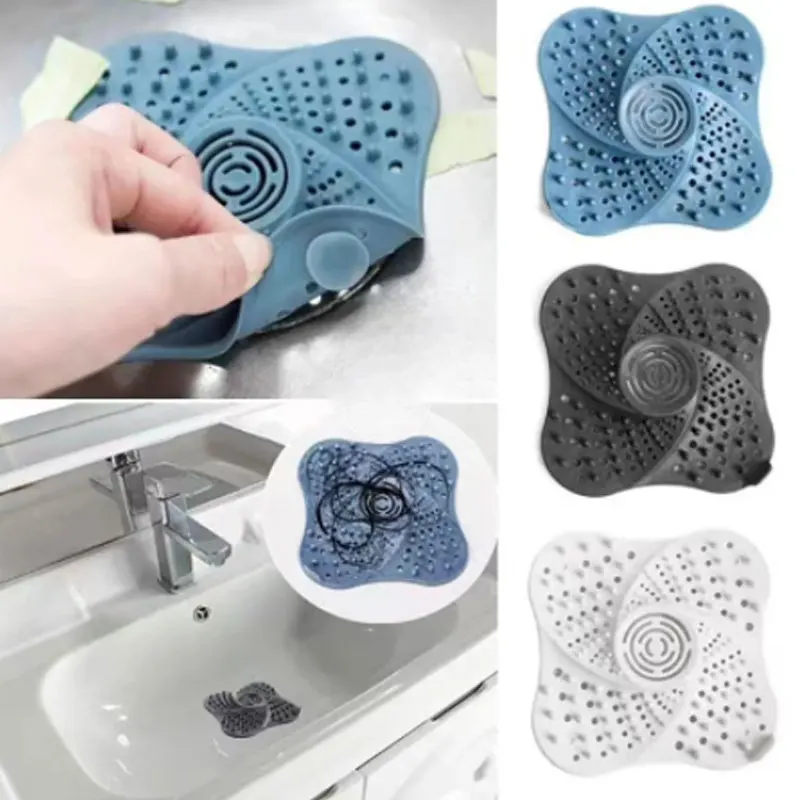 Sink Filter Shower Drain Hair Catcher Stopper Household Kitchen Bathroom Floor Drain Cover Universal Anti-clogging Sink Strainer
Sink Filter Shower Drain Hair Catcher Stopper Household Kitchen Bathroom Floor Drain Cover Universal Anti-clogging Sink Strainer