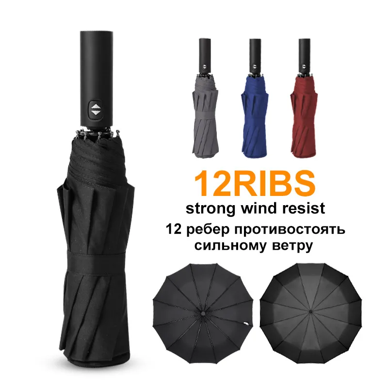 Automatic Umbrella, Strong Wind Resistant Business Long Handle Portable Sun Umbrella for Men and Women
Automatic Umbrella, Strong Wind Resistant Business Long Handle Portable Sun Umbrella for Men and Women