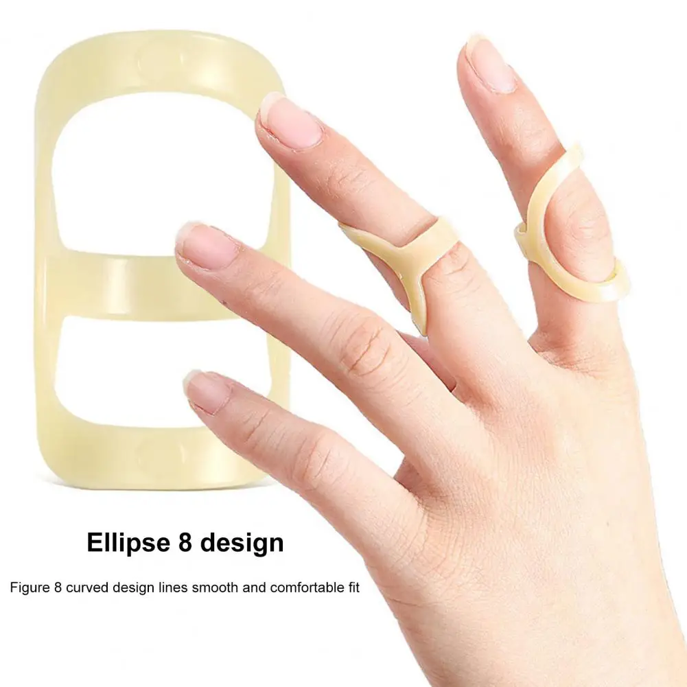 

Convenient Washable Trigger Finger Splint Paste Firmly Finger Stabilizer Brace Oval Trigger Finger Splint Versatile