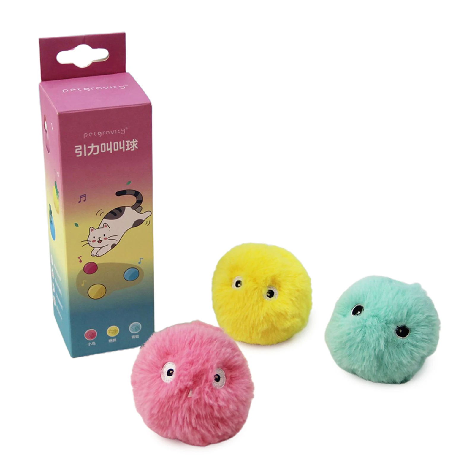 1 коробка, игрушки для кошек, интерактивные игрушки с зарядкой от USB, автоматические игрушки, вращающийся шар 5 см для тренировки домашних жив...
1 коробка, игрушки для кошек, интерактивные игрушки с зарядкой от USB, автоматические игрушки, вращающийся шар 5 см для тренировки домашних жив...