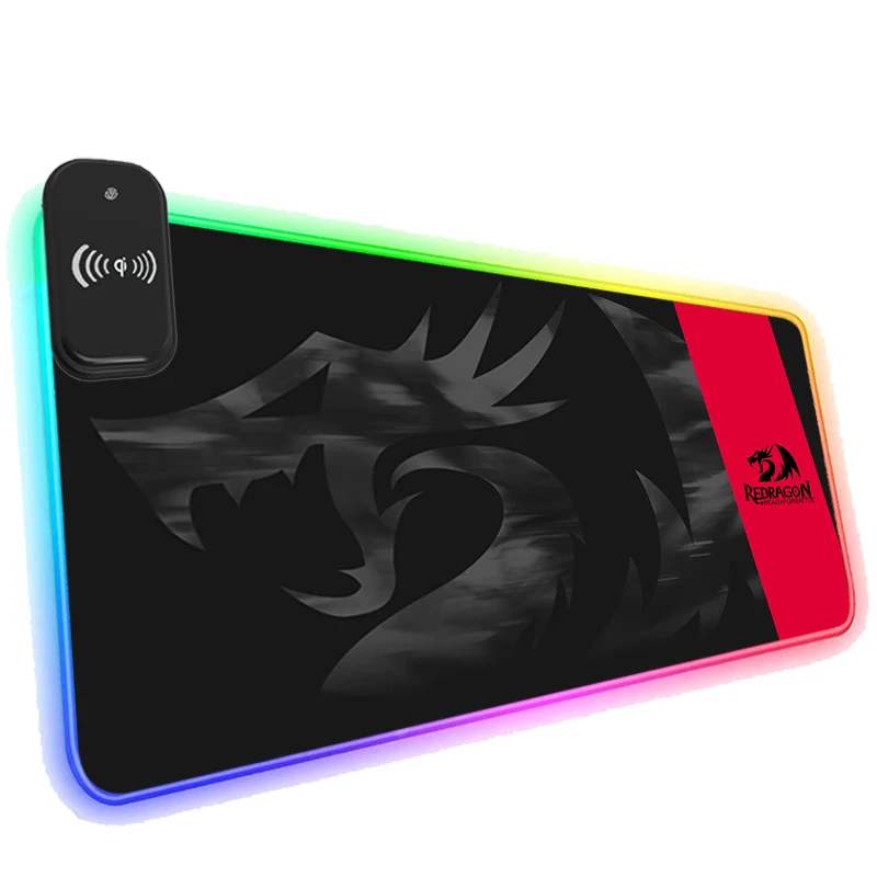 Игровые коврики с беспроводной зарядкой RGB коврик для мыши светодиодный игровой Redragon компьютерный офисный Противоскользящий коврик для кл...
Игровые коврики с беспроводной зарядкой RGB коврик для мыши светодиодный игровой Redragon компьютерный офисный Противоскользящий коврик для кл...