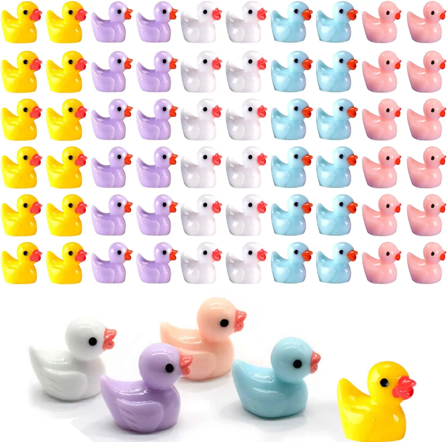 50/100PCS Cute Mini Resin Yellow Duck Ornament Miniature Figures Tiny Duck Resin Handicraft Micro Landscape Dollhouse Decoration
50/100PCS Cute Mini Resin Yellow Duck Ornament Miniature Figures Tiny Duck Resin Handicraft Micro Landscape Dollhouse Decoration
