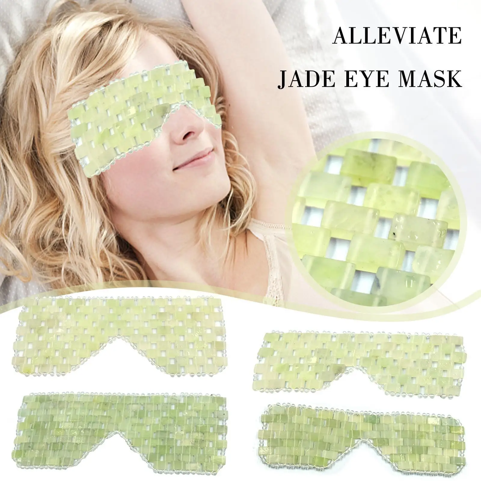 Natural Alleviate Jade Eye Mask With Box Curtain Face Remove Mask Massager Sleep Beauty Jade Care Size Cold Therapy 4 Tool D0F5
Natural Alleviate Jade Eye Mask With Box Curtain Face Remove Mask Massager Sleep Beauty Jade Care Size Cold Therapy 4 Tool D0F5