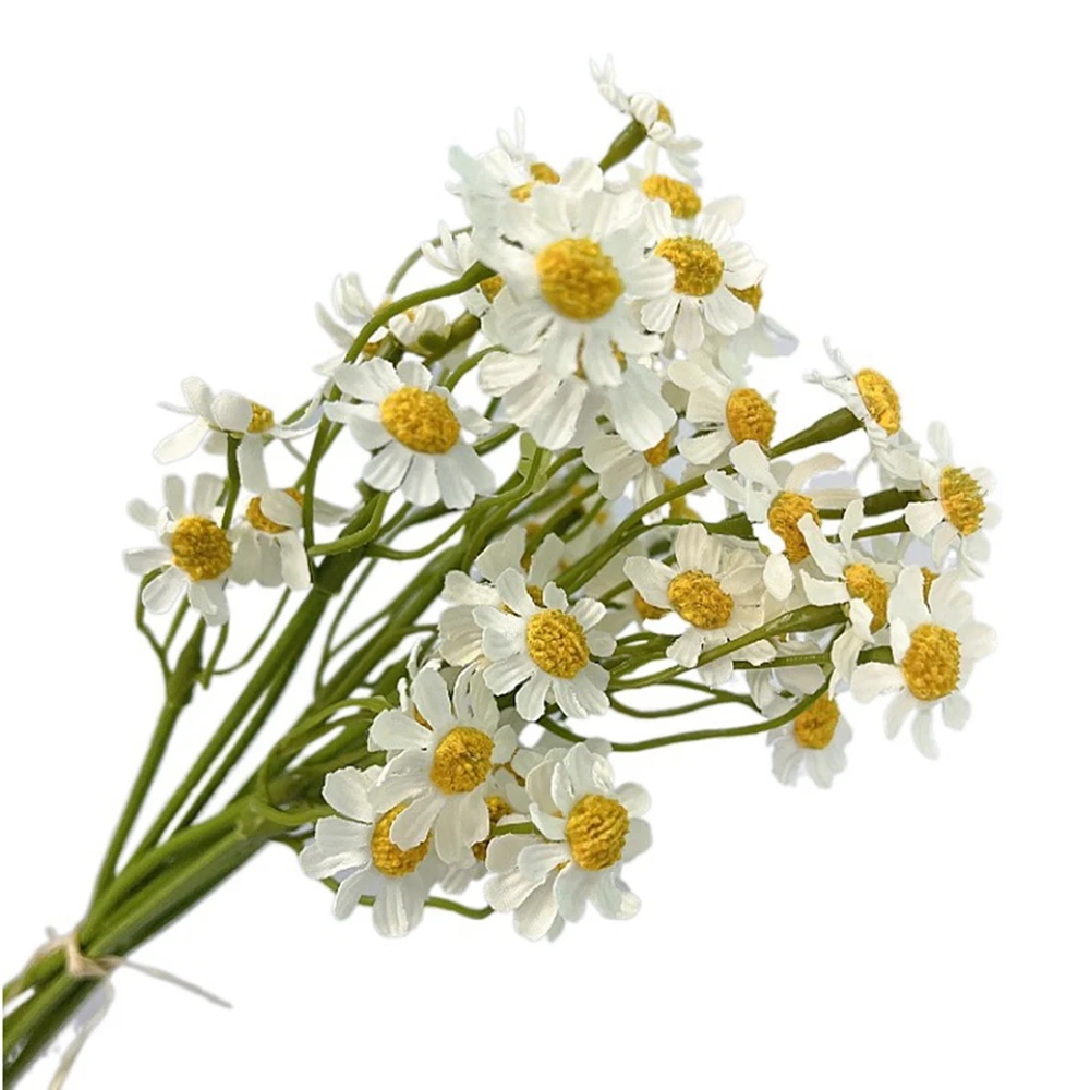 6PCS Artificial Flowers Silk Daisy Wedding Bouquet Decoration Bouquet Wedding Party Fake Flower Bride Holding Home Garden Flower
6PCS Artificial Flowers Silk Daisy Wedding Bouquet Decoration Bouquet Wedding Party Fake Flower Bride Holding Home Garden Flower