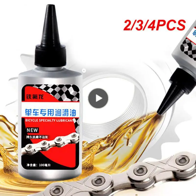 2/3/4PCS 100ml Bicycle Lubricant Anti-dust High Quality Chain Oil Special Wear-resistant For Chain Fork Flywheel Cross-border
2/3/4PCS 100ml Bicycle Lubricant Anti-dust High Quality Chain Oil Special Wear-resistant For Chain Fork Flywheel Cross-border
