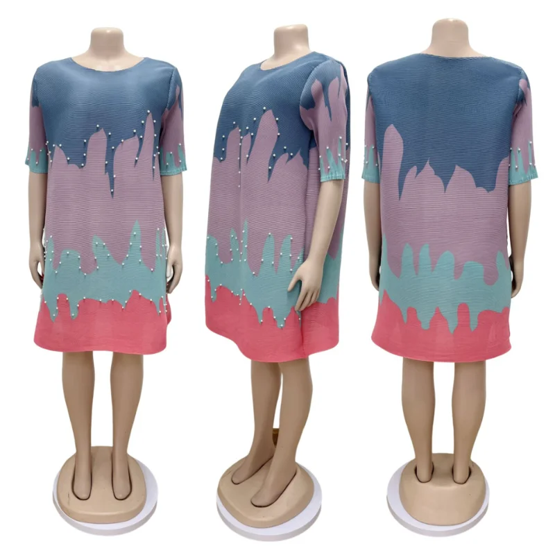 Summer Autumn New African Dresses For Women Vetement Femme Dashiki Abaya Pleated Dress Africa Clothes Dashiki Ankara Dresses
Summer Autumn New African Dresses For Women Vetement Femme Dashiki Abaya Pleated Dress Africa Clothes Dashiki Ankara Dresses