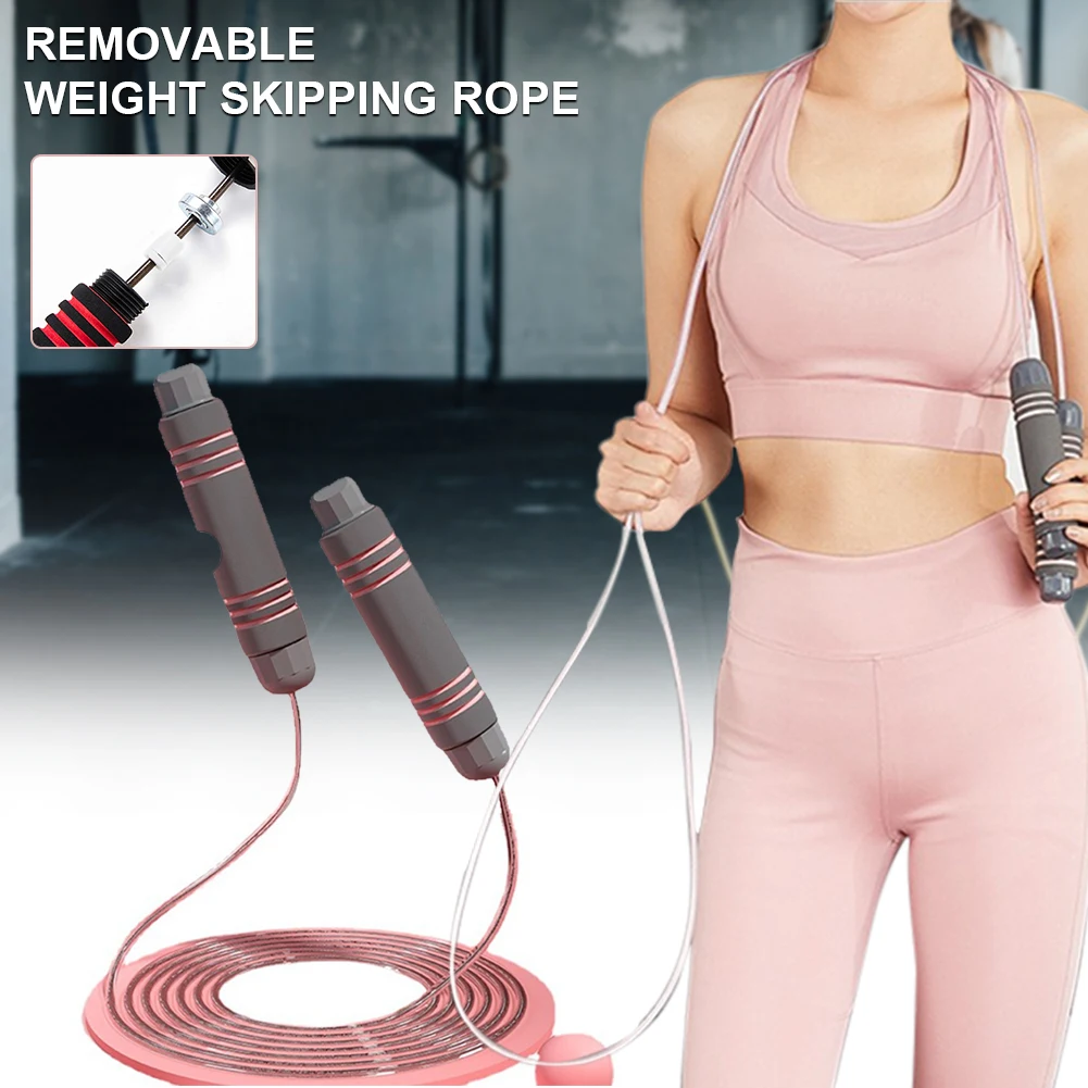 Jump Rope PVC Coated Steel Wire Skipping Adjustable 360 Degree Bearing Free Non Slip Grip Fitness Gym Home Exercise
Jump Rope PVC Coated Steel Wire Skipping Adjustable 360 Degree Bearing Free Non Slip Grip Fitness Gym Home Exercise