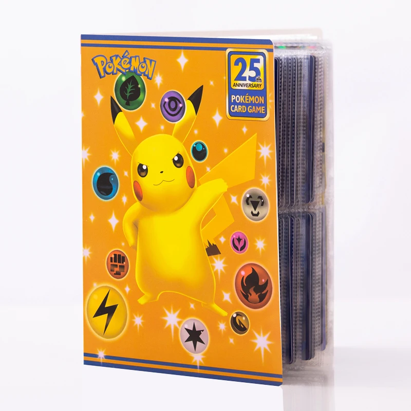 NEW 240pcs Characters Card Collection Notebook Game Card Playing Album Pokemones Cards Holder Novelty Gift For Kids
NEW 240pcs Characters Card Collection Notebook Game Card Playing Album Pokemones Cards Holder Novelty Gift For Kids