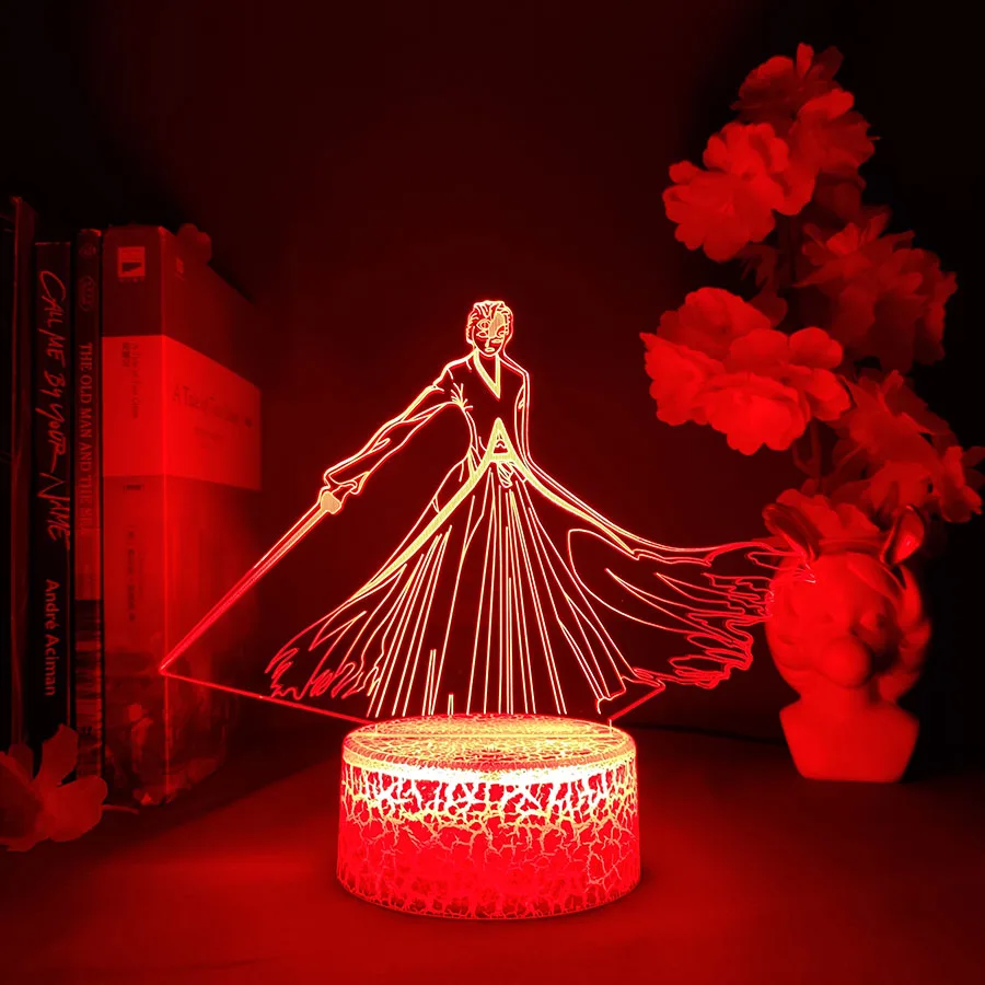 3D Japan Anime BLEACH Figure Kurosaki Ichigo LED Lamp Model Bedroom Decorative Ornament RGB Table Lights for Toys Gifts
3D Japan Anime BLEACH Figure Kurosaki Ichigo LED Lamp Model Bedroom Decorative Ornament RGB Table Lights for Toys Gifts