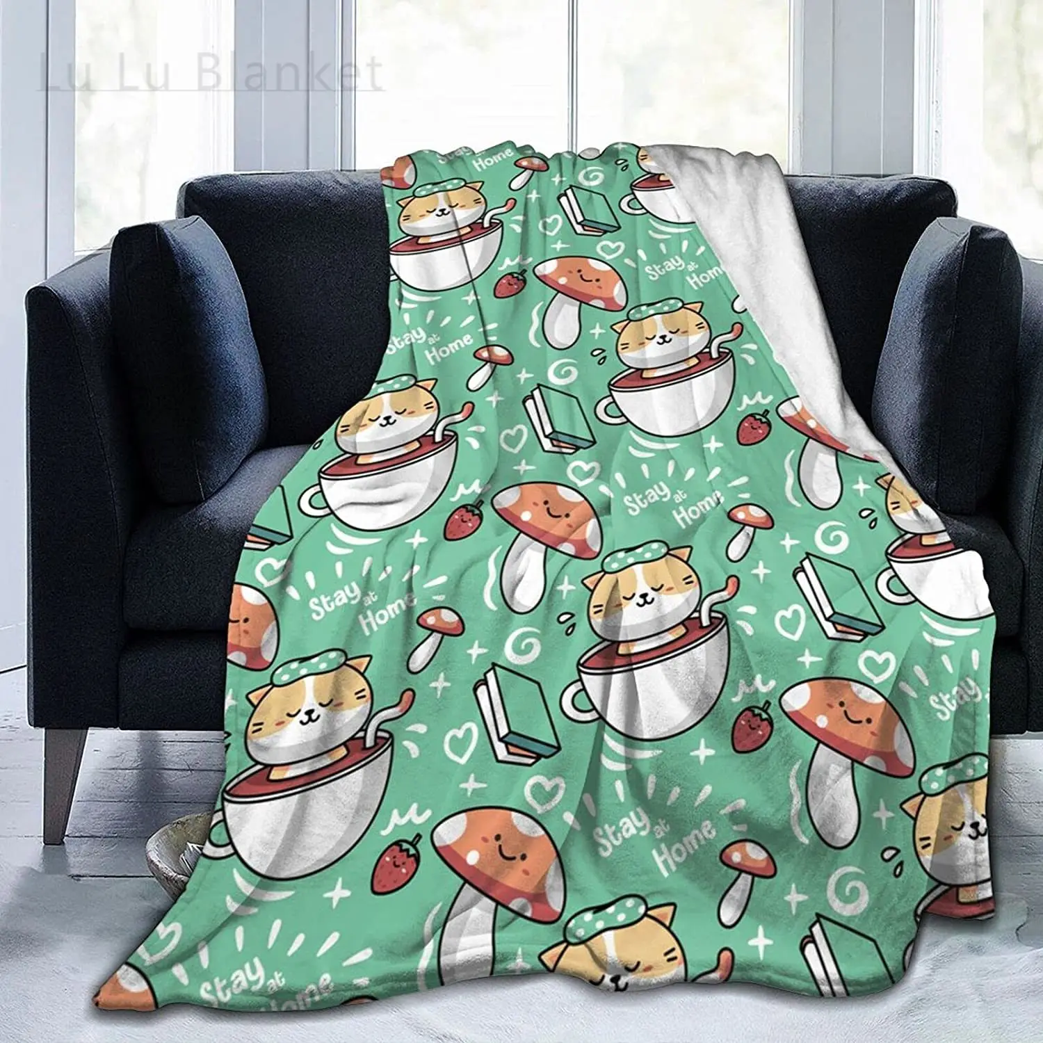 Cats Soaking Teacup Fuzzy Blanket Print Flannel Fleece Throw Blankets, Super Soft, Warm, Cozy, All Season Chair Car Camping
Cats Soaking Teacup Fuzzy Blanket Print Flannel Fleece Throw Blankets, Super Soft, Warm, Cozy, All Season Chair Car Camping