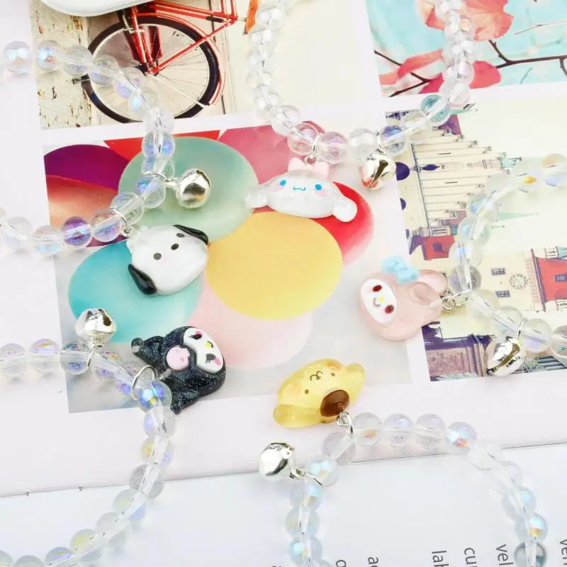 Kawaii Bracelet Sanrio Anime Kuromi My Melody Pom Pom Purin Cute Cinnamoroll Girly Heart Cartoon Jewelry Toy for Girls
Kawaii Bracelet Sanrio Anime Kuromi My Melody Pom Pom Purin Cute Cinnamoroll Girly Heart Cartoon Jewelry Toy for Girls