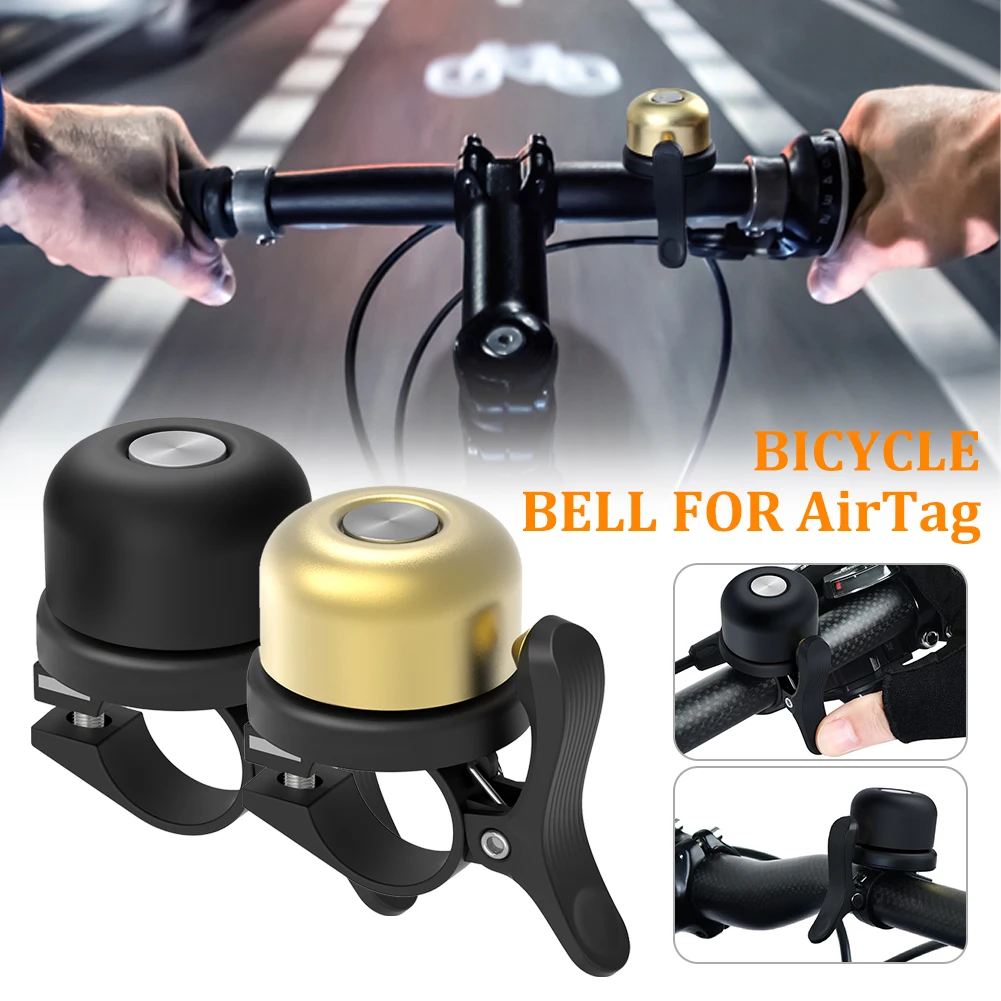 Bike Bell Classic Brass Bike Mount Bicycle Bell For Air Tag GPS Tracker Under Bike Bell Holder For Apple AirTag Case Waterproof
Bike Bell Classic Brass Bike Mount Bicycle Bell For Air Tag GPS Tracker Under Bike Bell Holder For Apple AirTag Case Waterproof