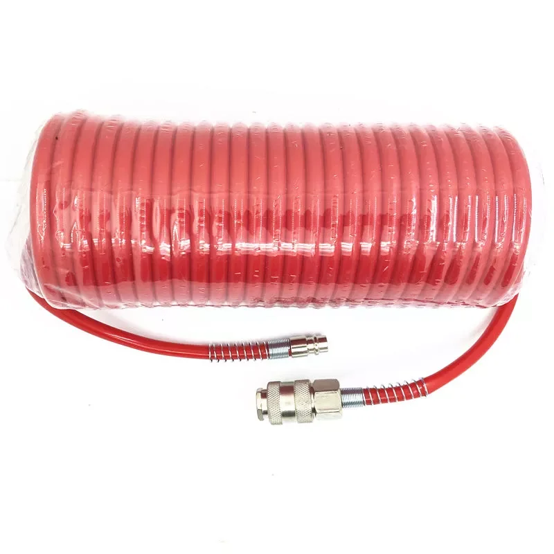 Telescopic PE Hose 7.5M Pneumatic Air Hose Tube Air Compressor Tools with European Style EU Male and Female Quick Connector
Telescopic PE Hose 7.5M Pneumatic Air Hose Tube Air Compressor Tools with European Style EU Male and Female Quick Connector