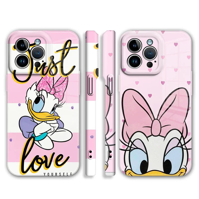 

Donald Duck Cute Daisy Feilin Film Hard Cover For Apple iPhone 14 13 12 Mini 11 Pro XS MAX XR X 8 7 Plus Phone Case Coque Capa
