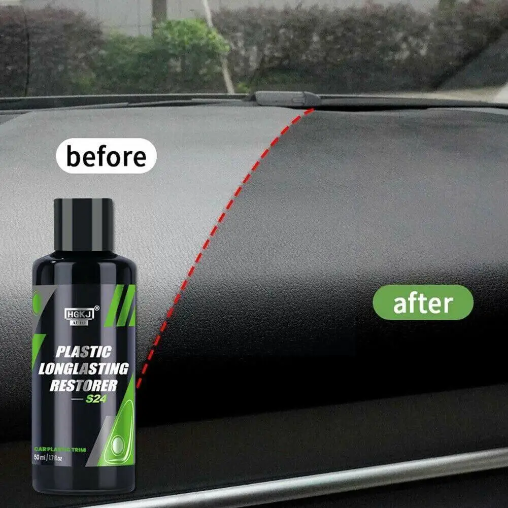Plastic Renovator For Car Exterior Spray Trim Long-lasting Agent Liquid Rubber Refresh Hydrophobic Coating Wax Automotive L1O7
Plastic Renovator For Car Exterior Spray Trim Long-lasting Agent Liquid Rubber Refresh Hydrophobic Coating Wax Automotive L1O7